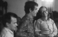 W Oborach z J.M.Rymkiewiczem i A.Hanuszkiewiczem: ok. 1970